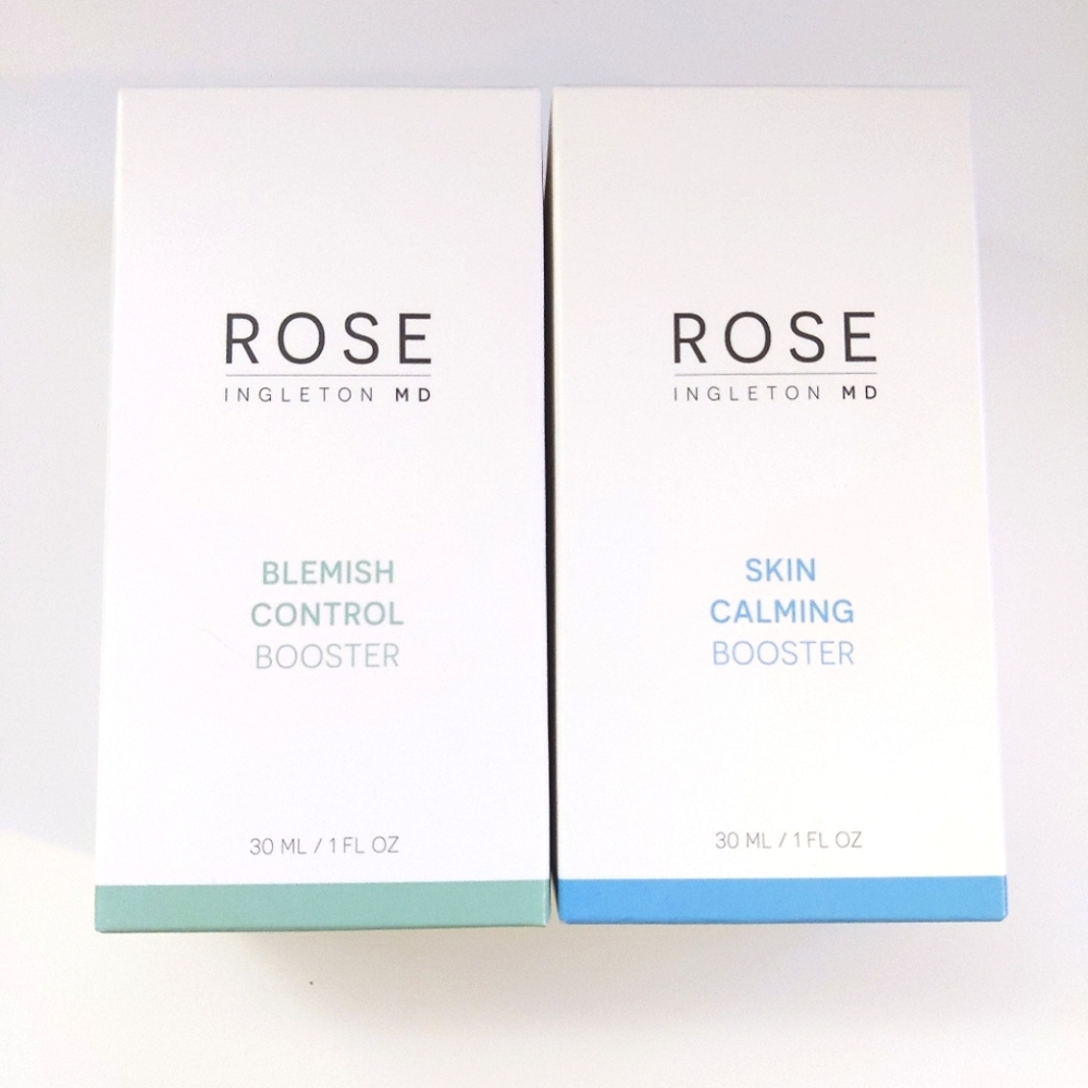 ROSE Ingleton MD: Blemish Control Booster Serum + Skin Calming Booster
